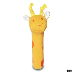 Style Stuffed Handbells Baby Cute Rattles Cartoon Toy