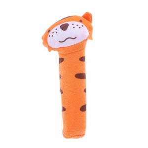Style Stuffed Handbells Baby Cute Rattles Cartoon Toy