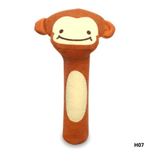 Style Stuffed Handbells Baby Cute Rattles Cartoon Toy